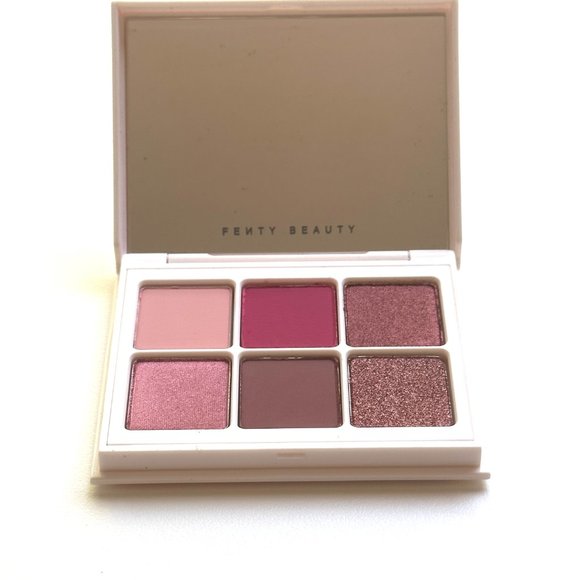 0828 FENTY BY RIHANNA MAKEUP EYESHADOW SNAP SHADOWS 4 ROSE PALETTE - Picture 1 of 9